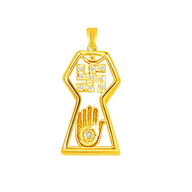 Love Evermore - Real Diamond Religious Pendant (P1)