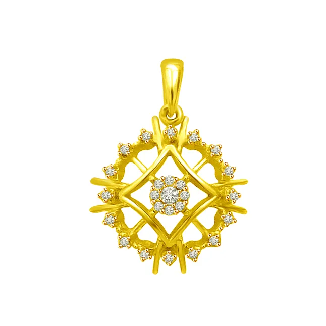 Opulence - Your Way of Life - Real Diamond Pendant (P1213)