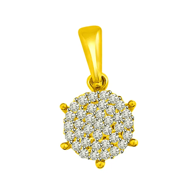 Love, Luxury and Lumiscience - Real Diamond Pendant (P1214)