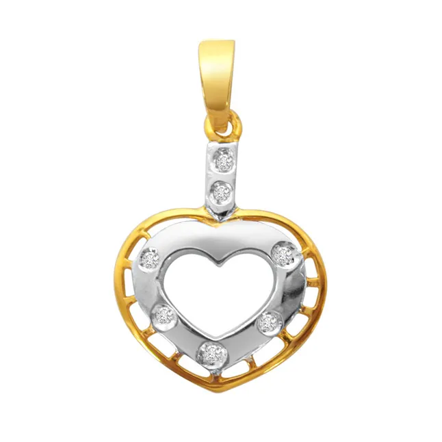 High on Hearts - Real Diamond Pendant (P155)