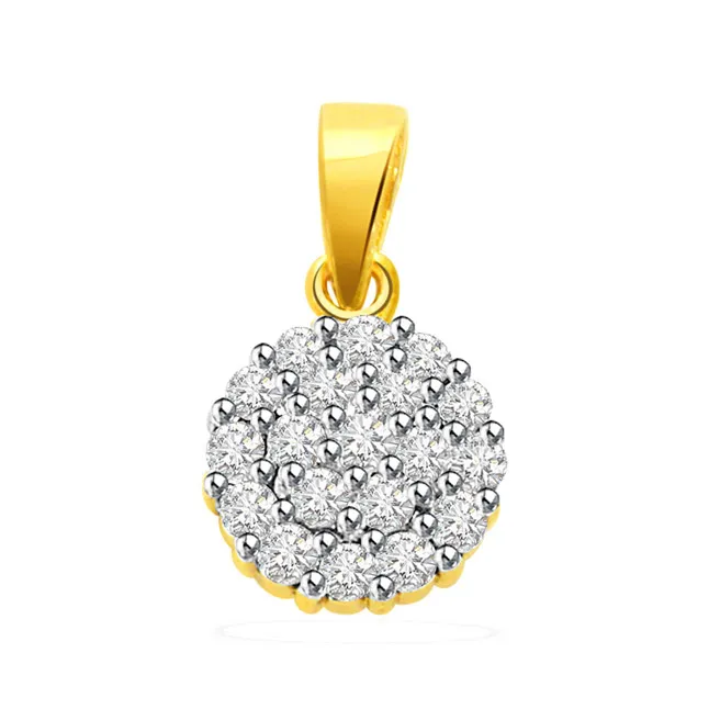 Almond Coconut Cream - Real Diamond Pendant (P210)