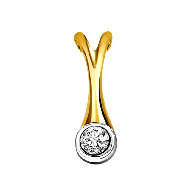 Solitaire Surprize - Real Diamond Solitaire Pendant (P224)