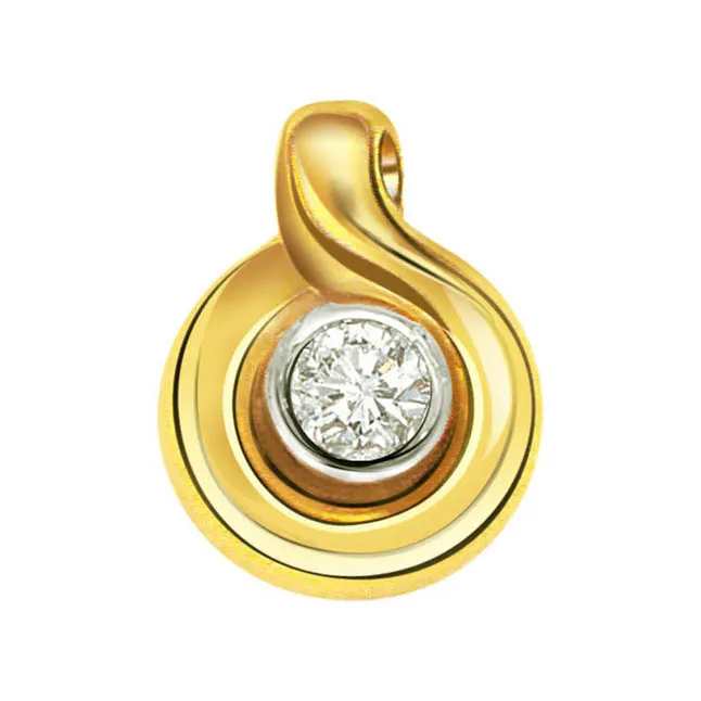 Sparkling Clean Real Diamond Pendant (P256)