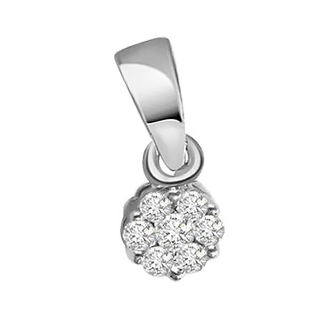 Brilliant Real Diamond Pendant (P37)