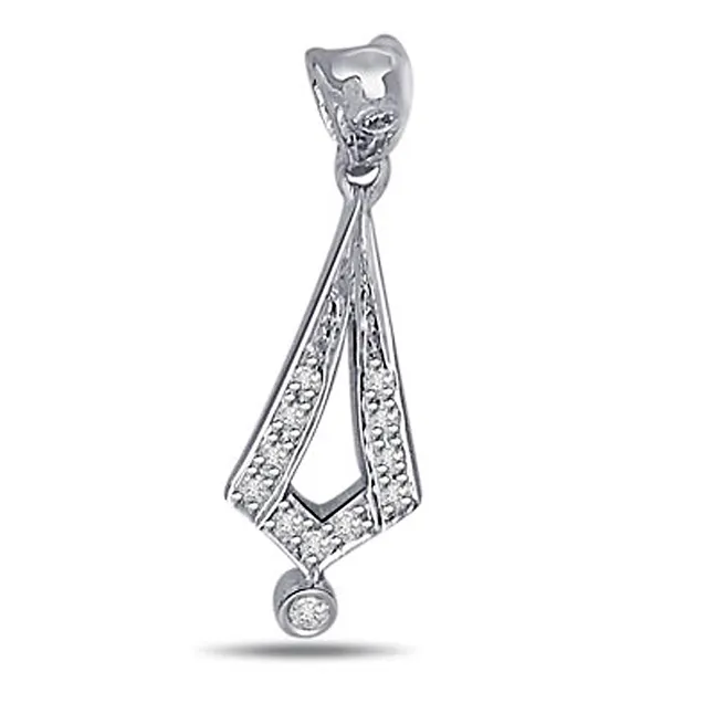 Feeling Love - Real Diamond Pendant (P445)