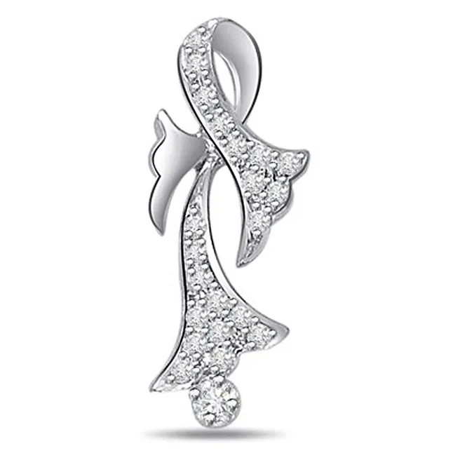 Close to You - Real Diamond Pendant (P446)