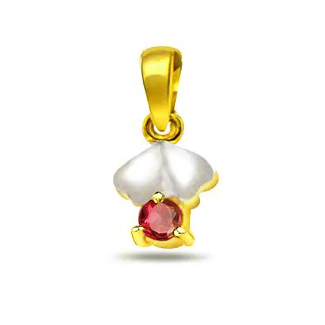 Magical Ruby - 0.15cts Real Ruby Pendant (P502)