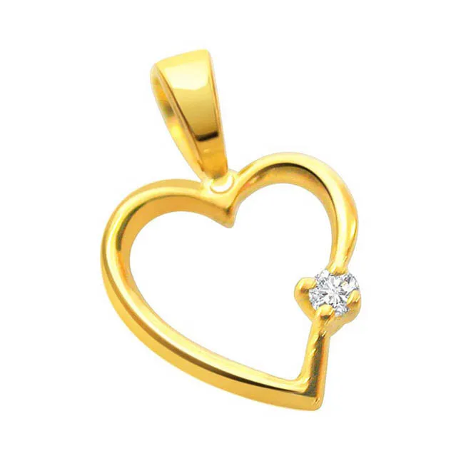 Serenade Your Love - Real Diamond Pendant (P57)