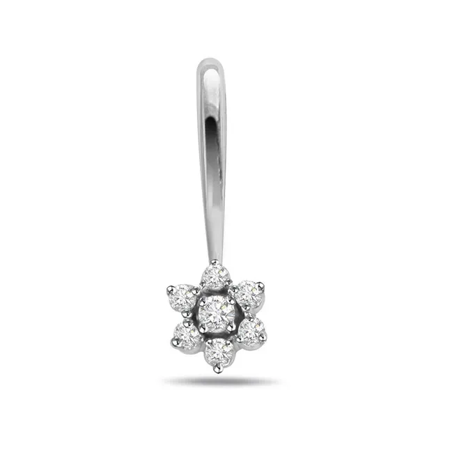 Real Diamond Rose Pendant (P69)