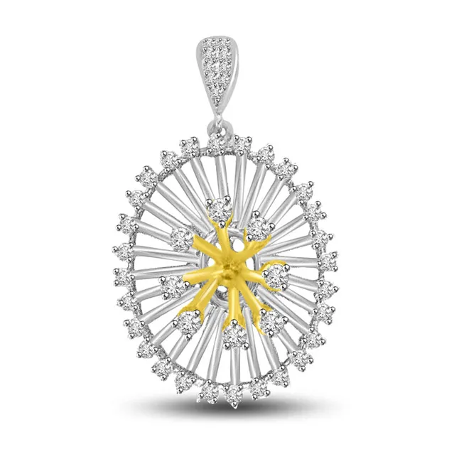 Ball of Love : Real Diamond & Gold Pendant for her (P740)
