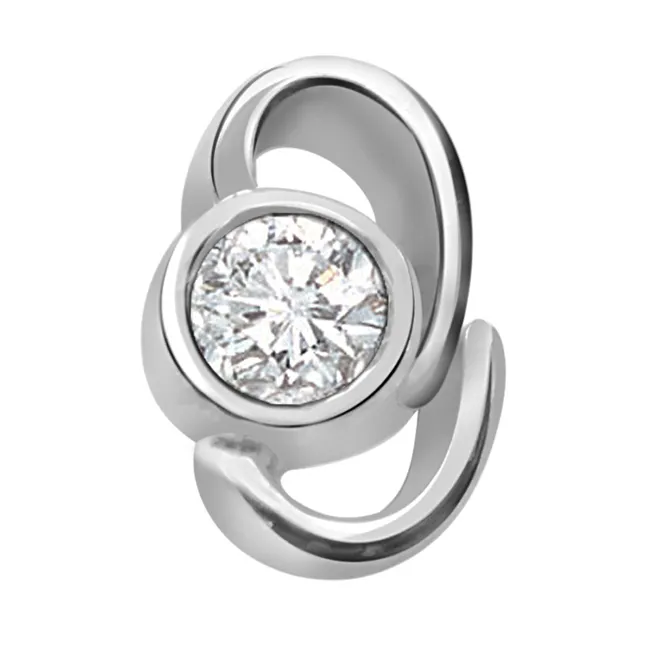 My Pretty Princess - Real Diamond Solitaire Pendant (P83)