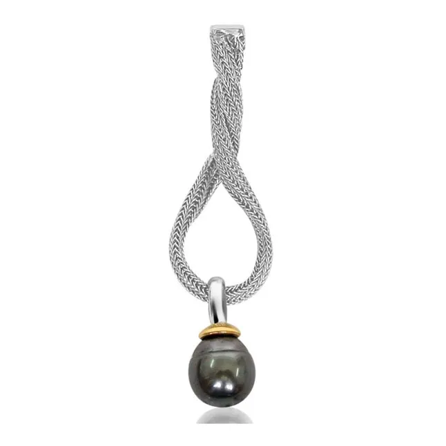 Ravishing Radiance - Real Tahitian Pearl Pendant (P95)