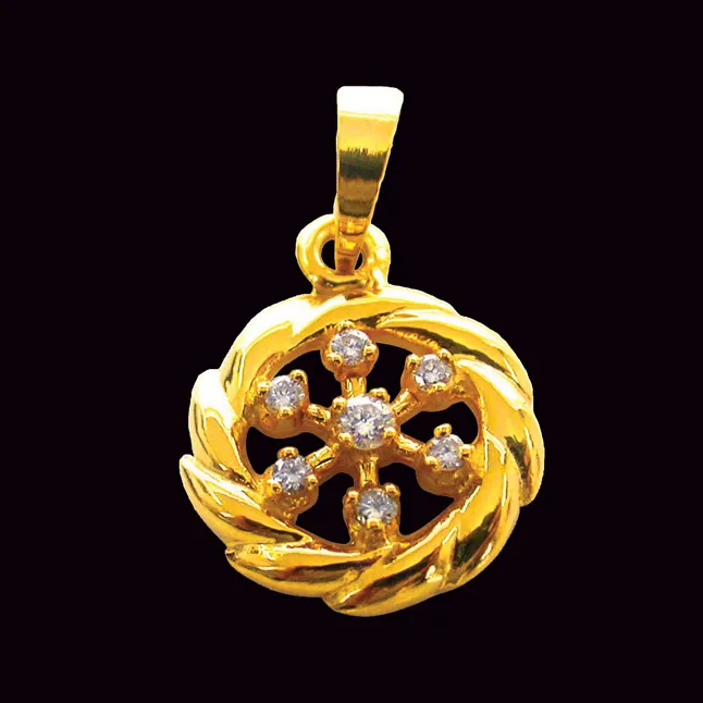 Pure Magnificence - Real Diamond Pendant (P106)