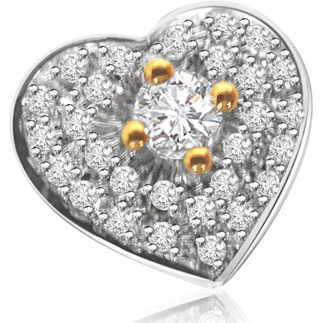 Your Adorable Darling Real Diamond Pendants in 18kt