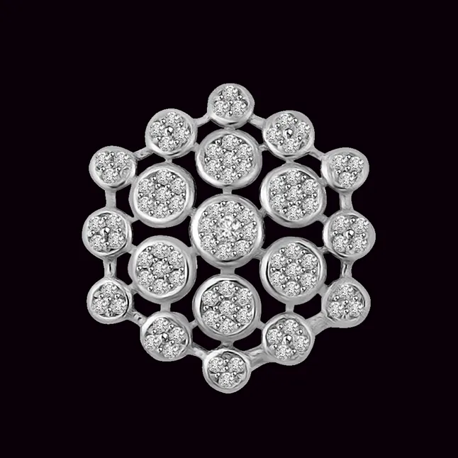 Circle of Life - Real Diamond Pendant (P1209)