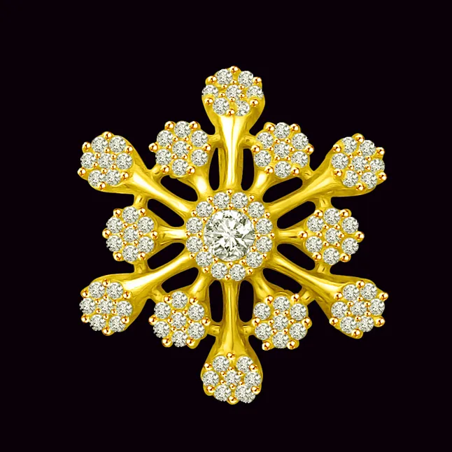 Outwardly pleasures. Unusual experiences. -Flower Shape Pendants