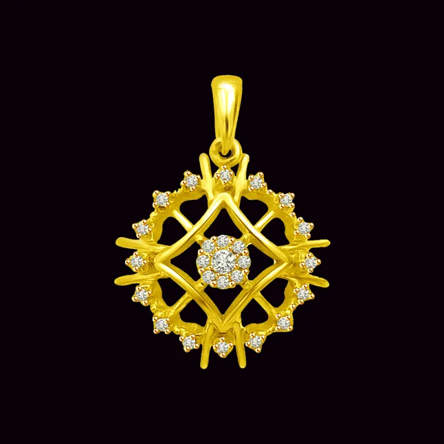 Opulence - Your Way of Life - Real Diamond Pendant (P1213)