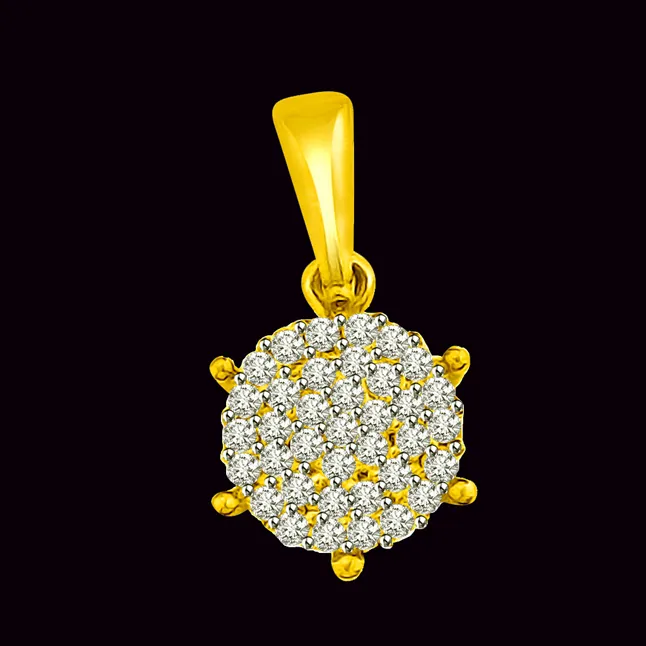Love, Luxury and Lumiscience - Real Diamond Pendant (P1214)