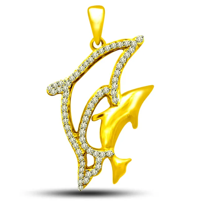 Charming Dolphin Pendants -Designer Pendants
