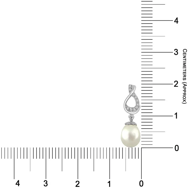 A Dream Drop - Real Diamond Pendant (P1238)