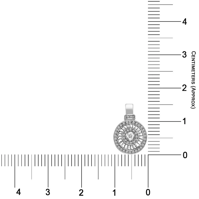 The Mark of a Man - Real Diamond Pendant (P1241)