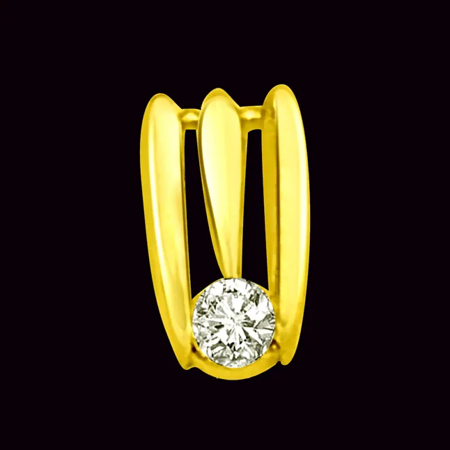 A Truly Enchanting Jewel - Real Diamond Pendant (P1248)