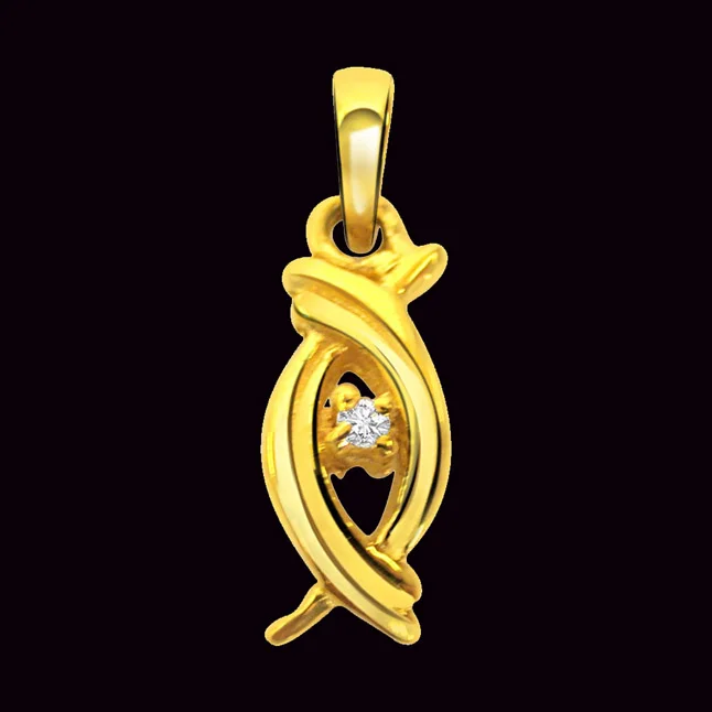 0.015ct Real Diamond Solitaire Pendant – A Tiny Sparkle, A Big Statement (P1442)