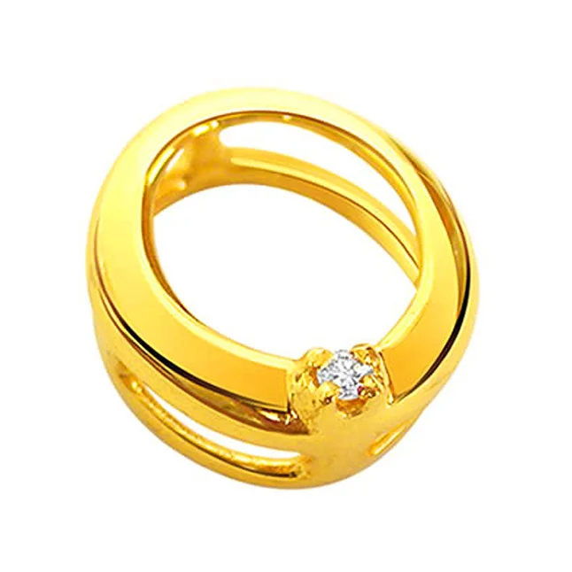 0.015ct Real Diamond Solitaire Pendant – A Tiny Sparkle, A Timeless Statement (P1444)