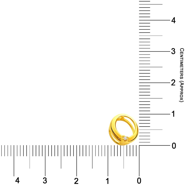 0.015ct Real Diamond Solitaire Pendant – A Tiny Sparkle, A Timeless Statement (P1444)