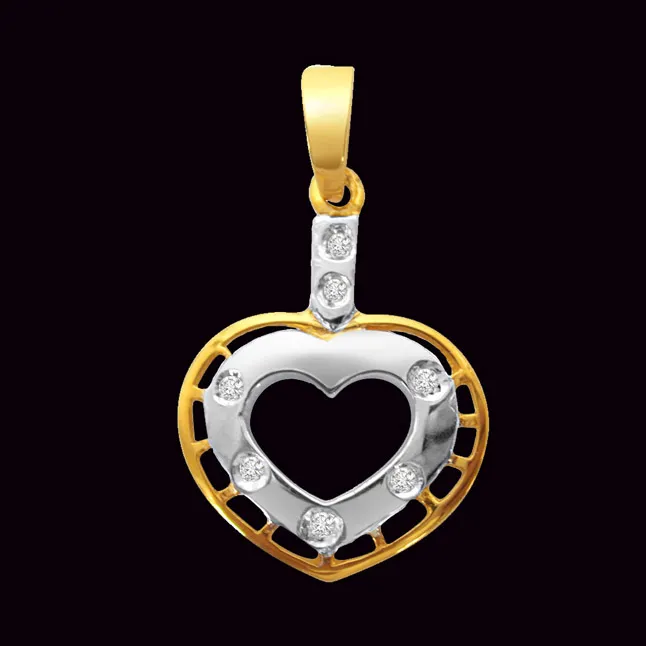 High on Hearts - Real Diamond Pendant (P155)