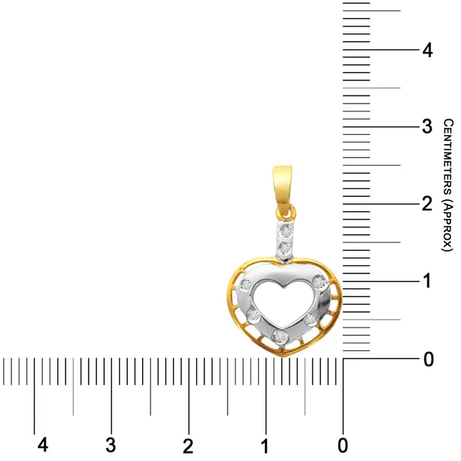 High on Hearts - Real Diamond Pendant (P155)