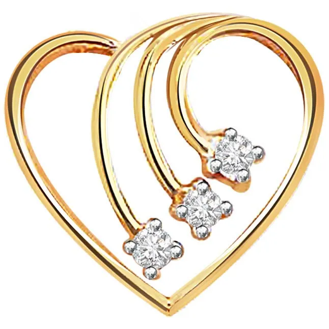 Delicate Damsel -diamond Pendants| Surat Diamond Jewelry