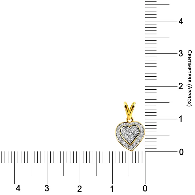 Queen of Love - Real Diamond Pendant (P211)