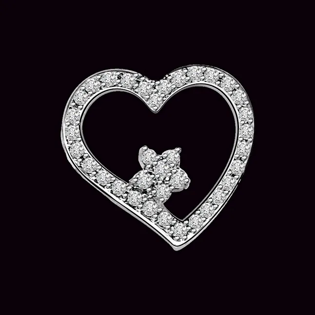 Heart n Style - Real Diamond Pendant (P217)