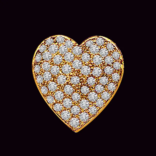 Sparkle of Joy - Real Diamond Pendant (P219)