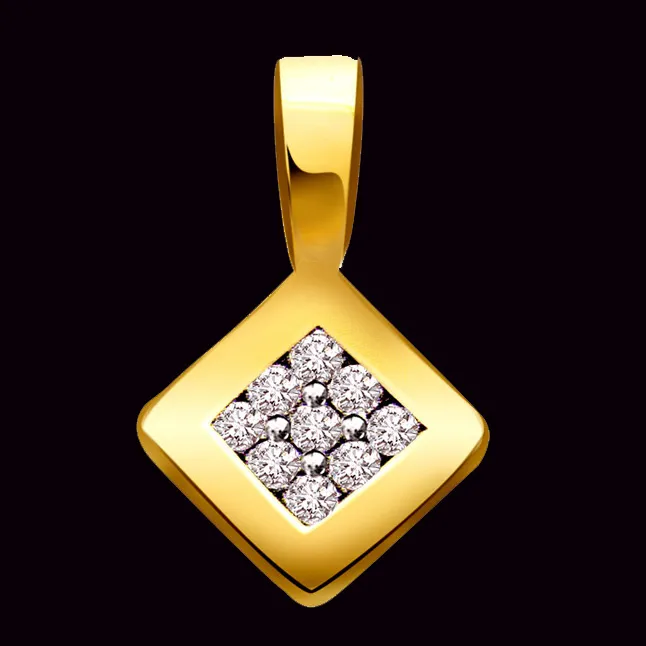 Sweet Surprize - Real Diamond Pendant (P223)