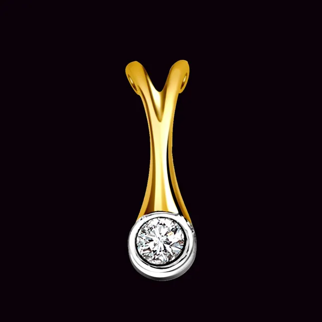 Solitaire Surprize - Real Diamond Solitaire Pendant (P224)