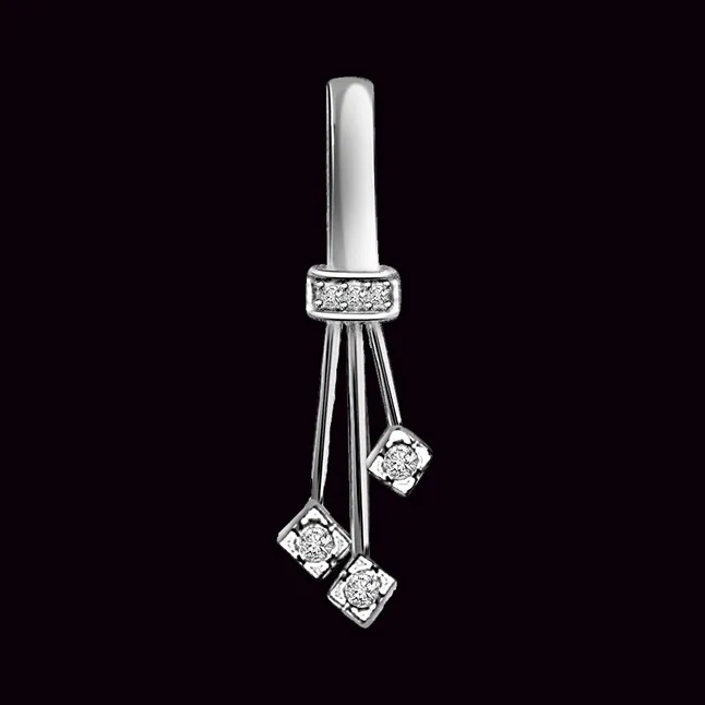 Diamond Love - Real Diamond Pendant (P229)