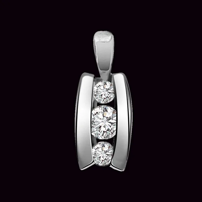 Diamond Treasure - Real Diamond Pendant (P231)