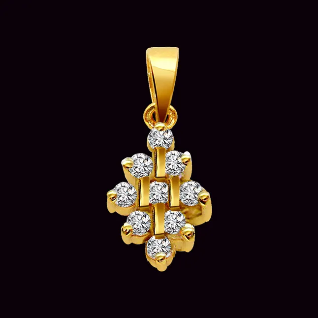 Spice it up - Real Diamond Pendant (P237)