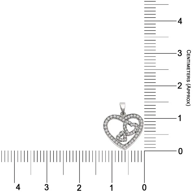Queen Of Heart Diamond Pendants
