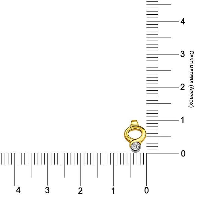 Brilliant 0.10 ct Diamond Solitaire Pendants -Solitaire