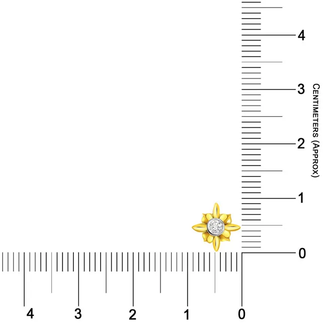Flower Galaxy Diamond Solitaire Pendants P397 -Flower Shape Pendants