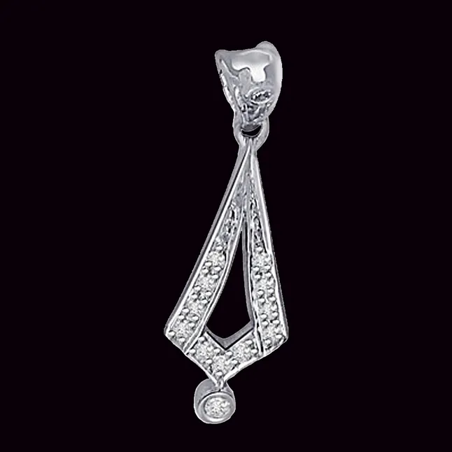 Feeling Love - Real Diamond Pendant (P445)