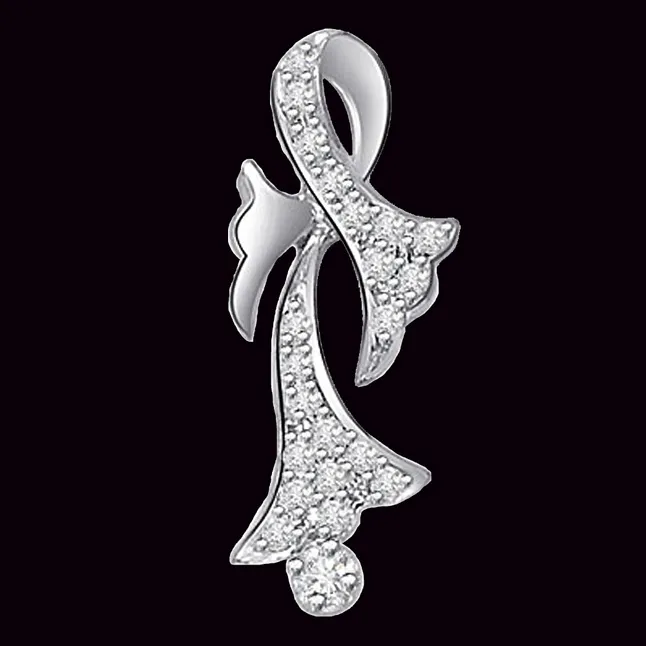 Close to You - Real Diamond Pendant (P446)