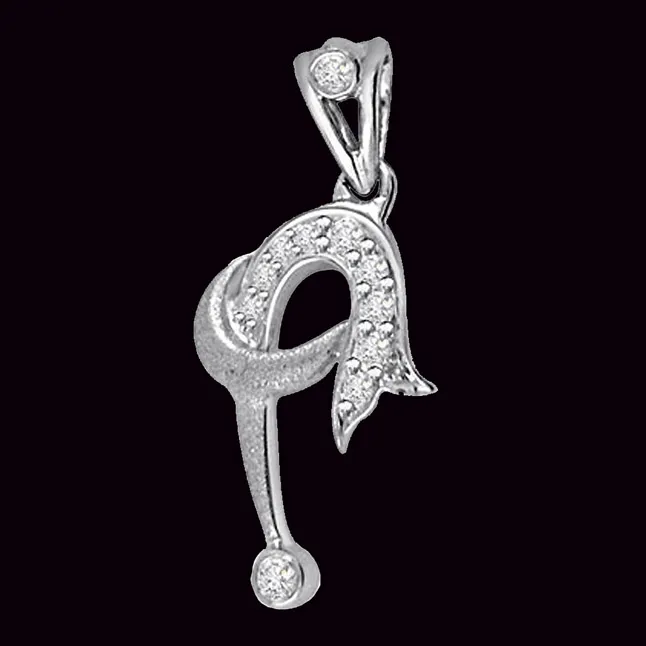 Exquisite Charm - Real Diamond Pendant (P449)