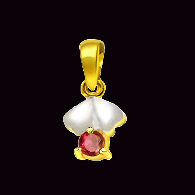 Magical Ruby - 0.15cts Real Ruby Pendant (P502)