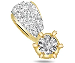 Pure Sparkle -Trendy Diamond Pendants P556 -Designer Pendants