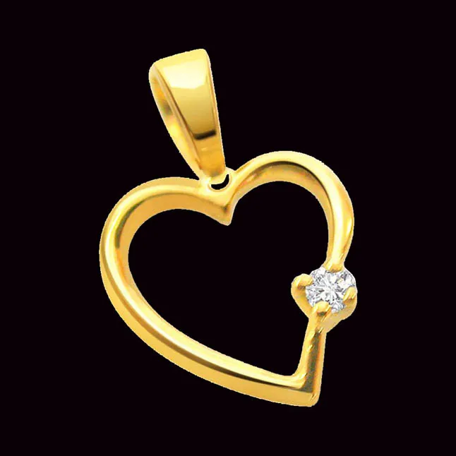 Serenade Your Love - Real Diamond Pendant (P57)