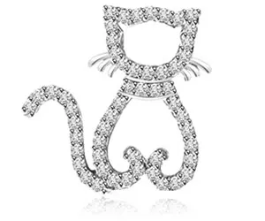 0.30 cts Cat Diamond Pendants -Teenage